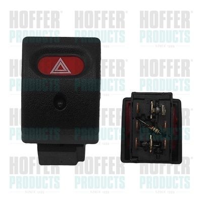 HOFFER 2103605 Hazard Light Switch 1241 662