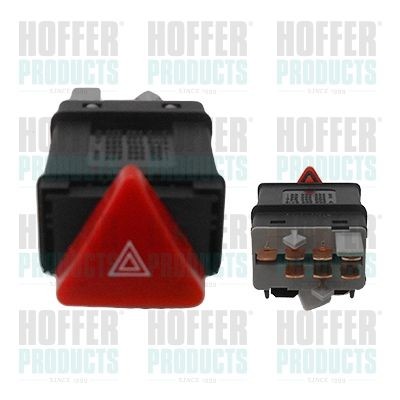 HOFFER 2103606 Hazard Light Switch 7D0 953 235