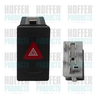 HOFFER 2103612 Hazard Light Switch 3B0953235B