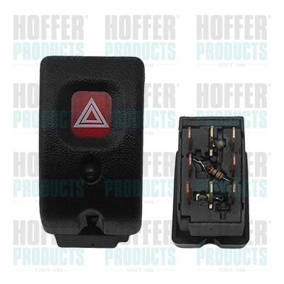 HOFFER 2103621 Hazard Light Switch 12 41 661