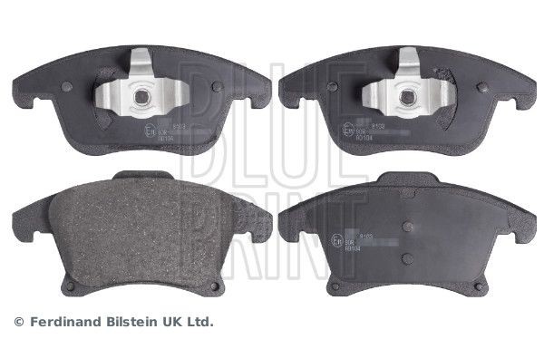 D1653-8882 BLUE PRINT Front Axle, with acoustic wear warning, with piston clip Width: 67, 76mm, Thickness 1: 18mm Brake pads ADF124208 buy