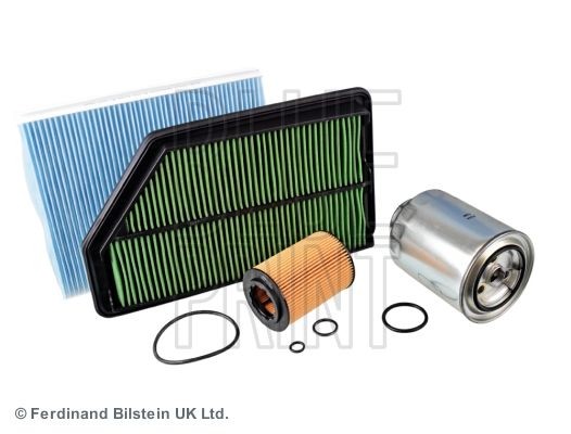 Ford MONDEO Service kit, oil filter 12943893 BLUE PRINT ADH22120 online buy