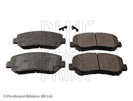 BLUE PRINT ADM542113 Brake pad set Front Axle, with acoustic wear warning