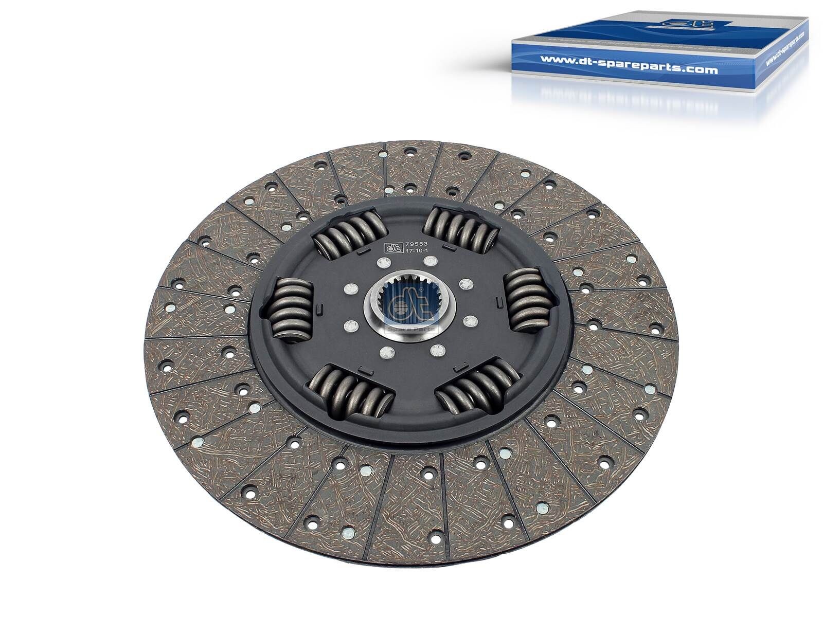 DT Spare Parts 1.13351 Clutch Disc 430mm, Number of Teeth: 24