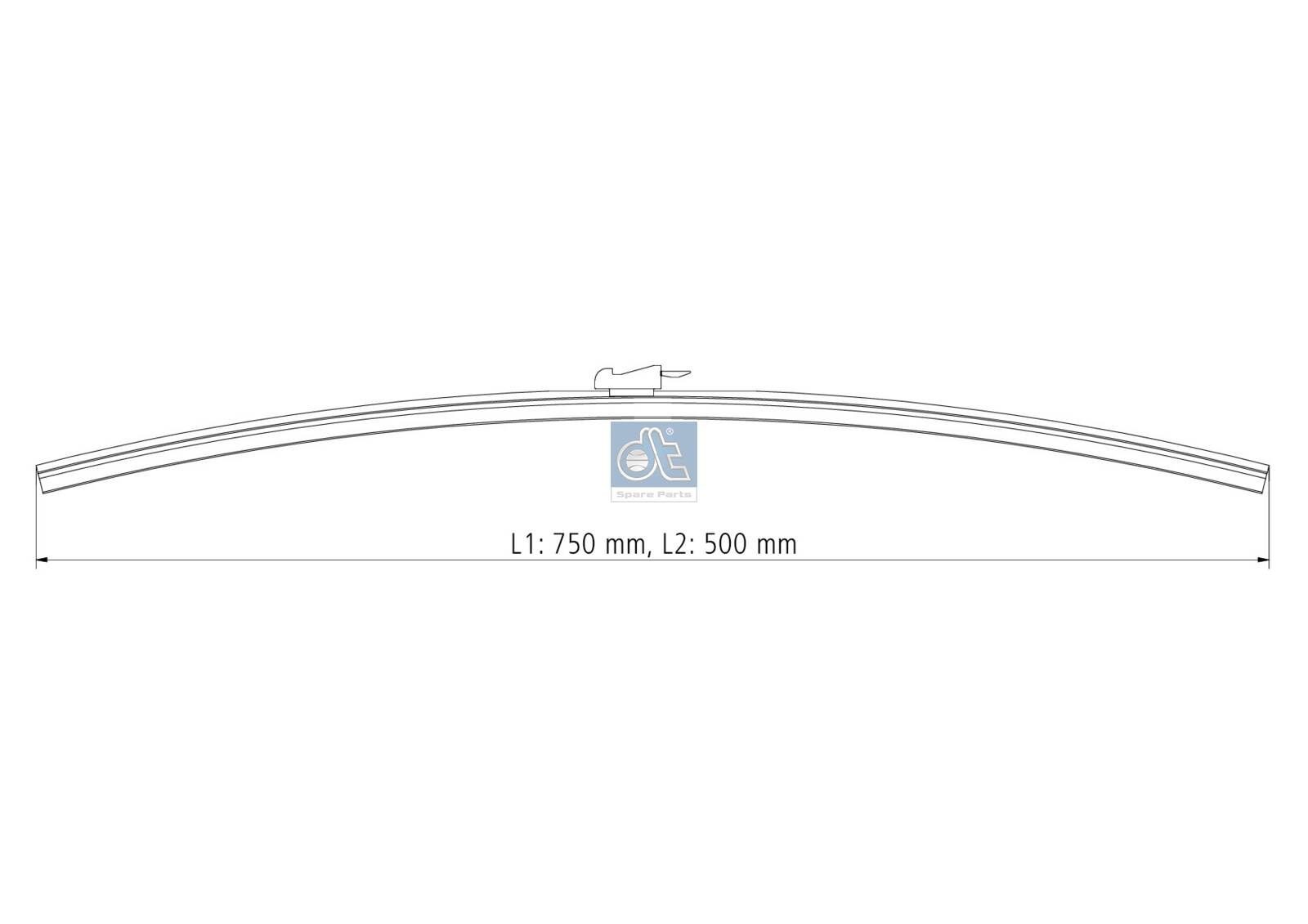 Great value for money - DT Spare Parts Wiper blade 13.98002