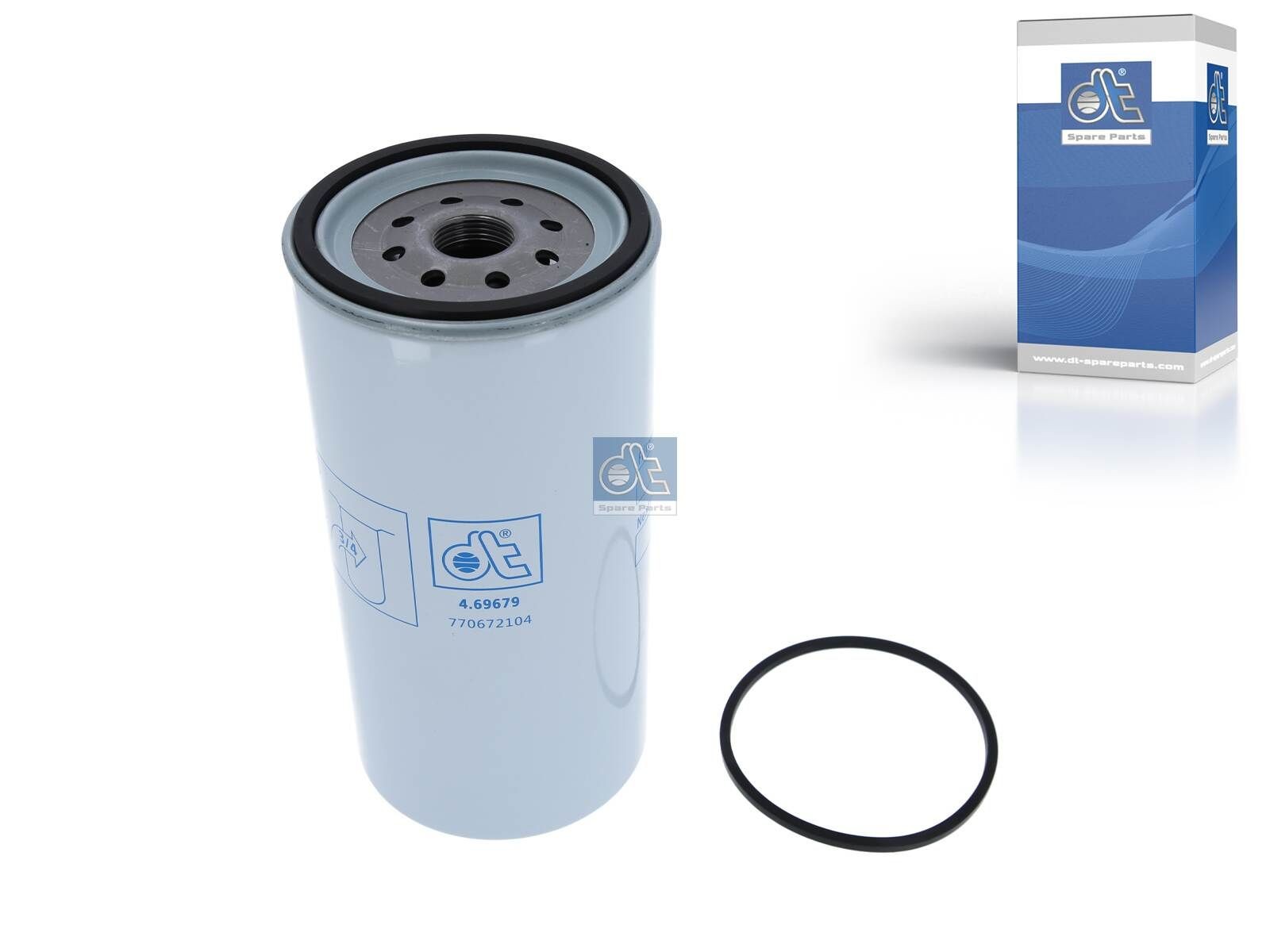 F 026 402 143 DT Spare Parts Spin-on Filter Height: 216mm Inline fuel filter 4.69679 buy
