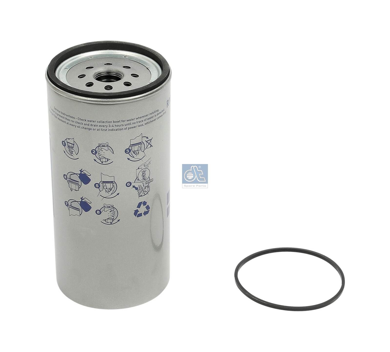 WK 11 023 z DT Spare Parts Spin-on Filter Height: 220mm Inline fuel filter 7.24070 buy