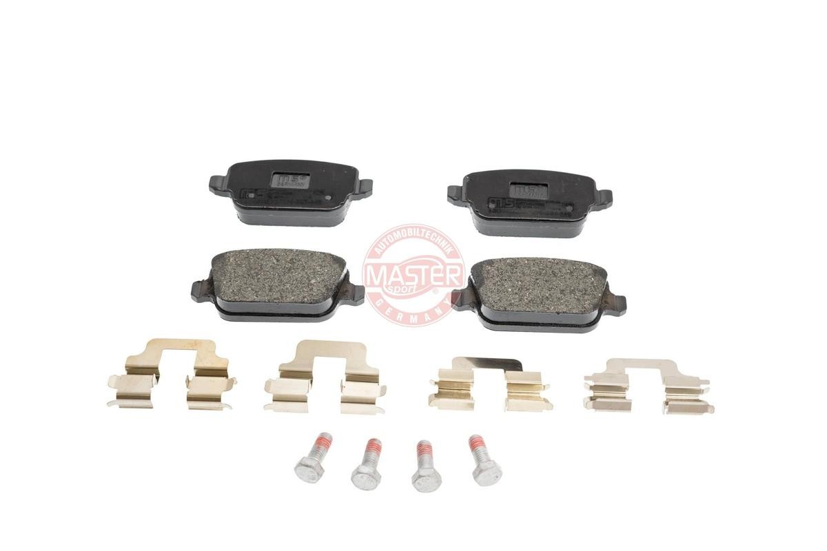 13046027372NSETMS Disc brake pads Premium MASTER-SPORT 24537 review and test