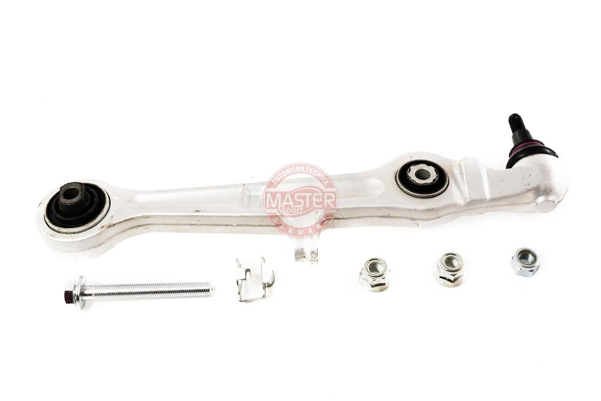 22815-SET-MS MASTER-SPORT Control arm AUDI with accessories, Front Axle, Lower, both sides, Front, Control Arm, Aluminium, Cone Size: 16,4 mm