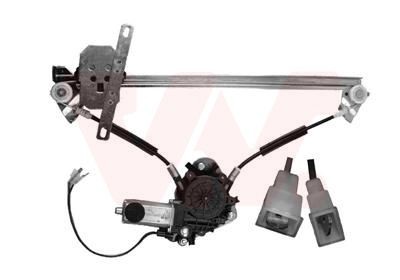 VAN WEZEL 5328262 Window regulator Right Front, Operating Mode: Electric, with electric motor, without comfort function