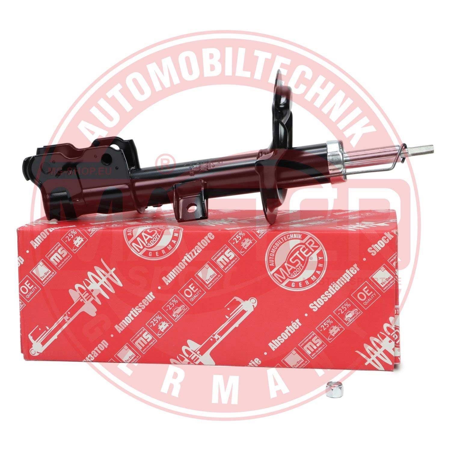 MASTER-SPORT 312186-PCS-MS Shock absorber Front Axle Right, Gas Pressure, Twin-Tube, Suspension Strut, Top pin