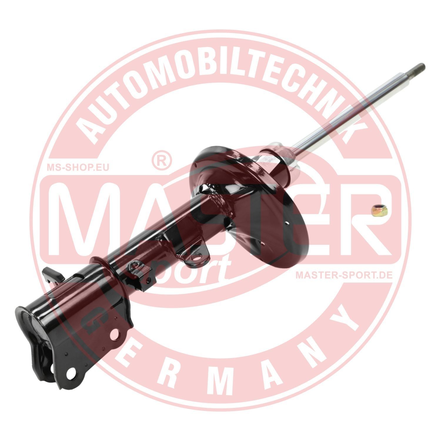 MASTER-SPORT BV163124301 Shock absorber Rear Axle Right, Gas Pressure, Twin-Tube, Suspension Strut, Top pin