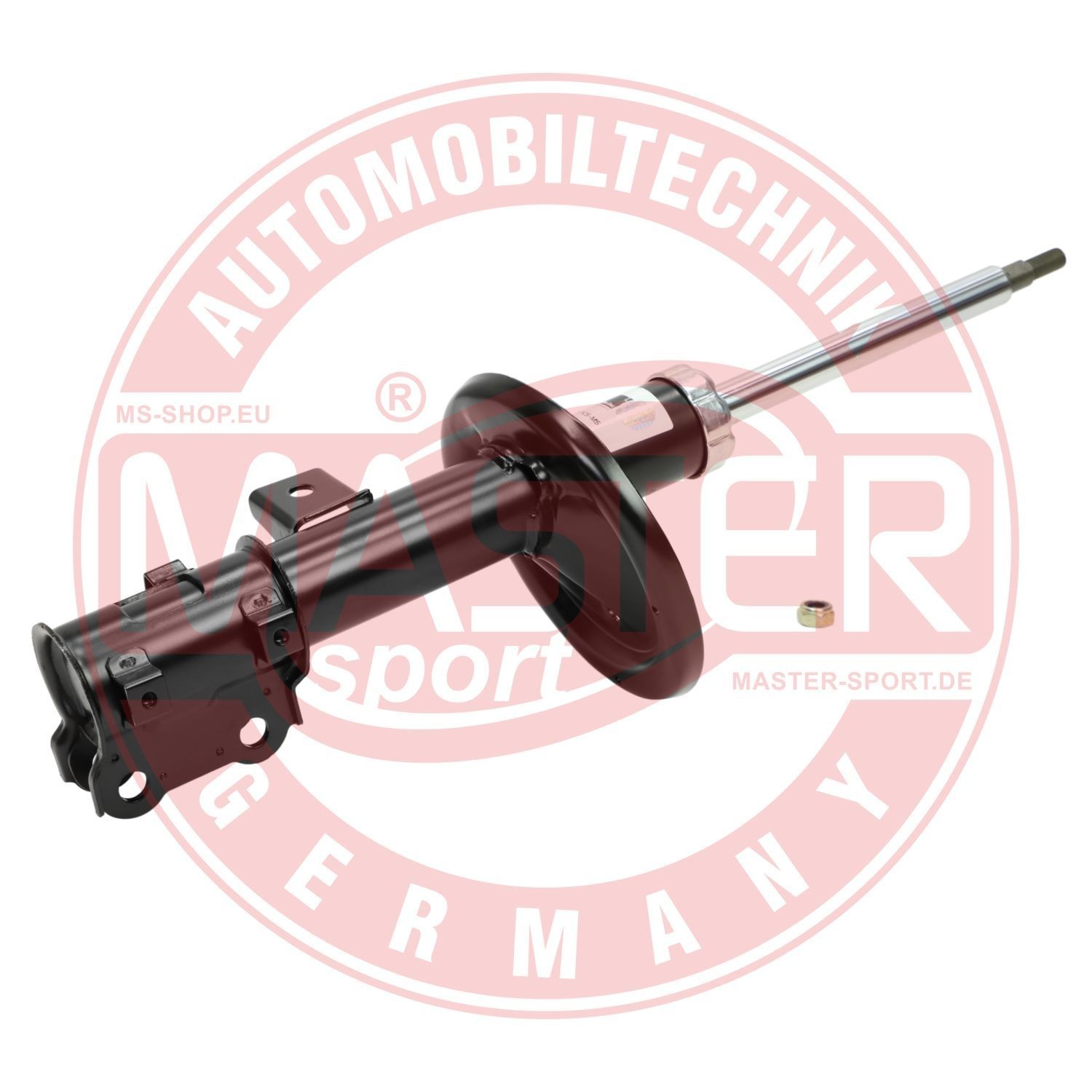 MASTER-SPORT BV163135311 Shock absorber Front Axle Left, Gas Pressure, Twin-Tube, Suspension Strut, Top pin