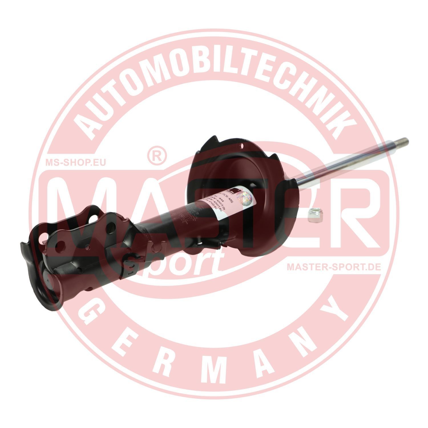 MASTER-SPORT BV1633495K1 Shock absorber Front Axle Left, Gas Pressure, Twin-Tube, Suspension Strut, Top pin