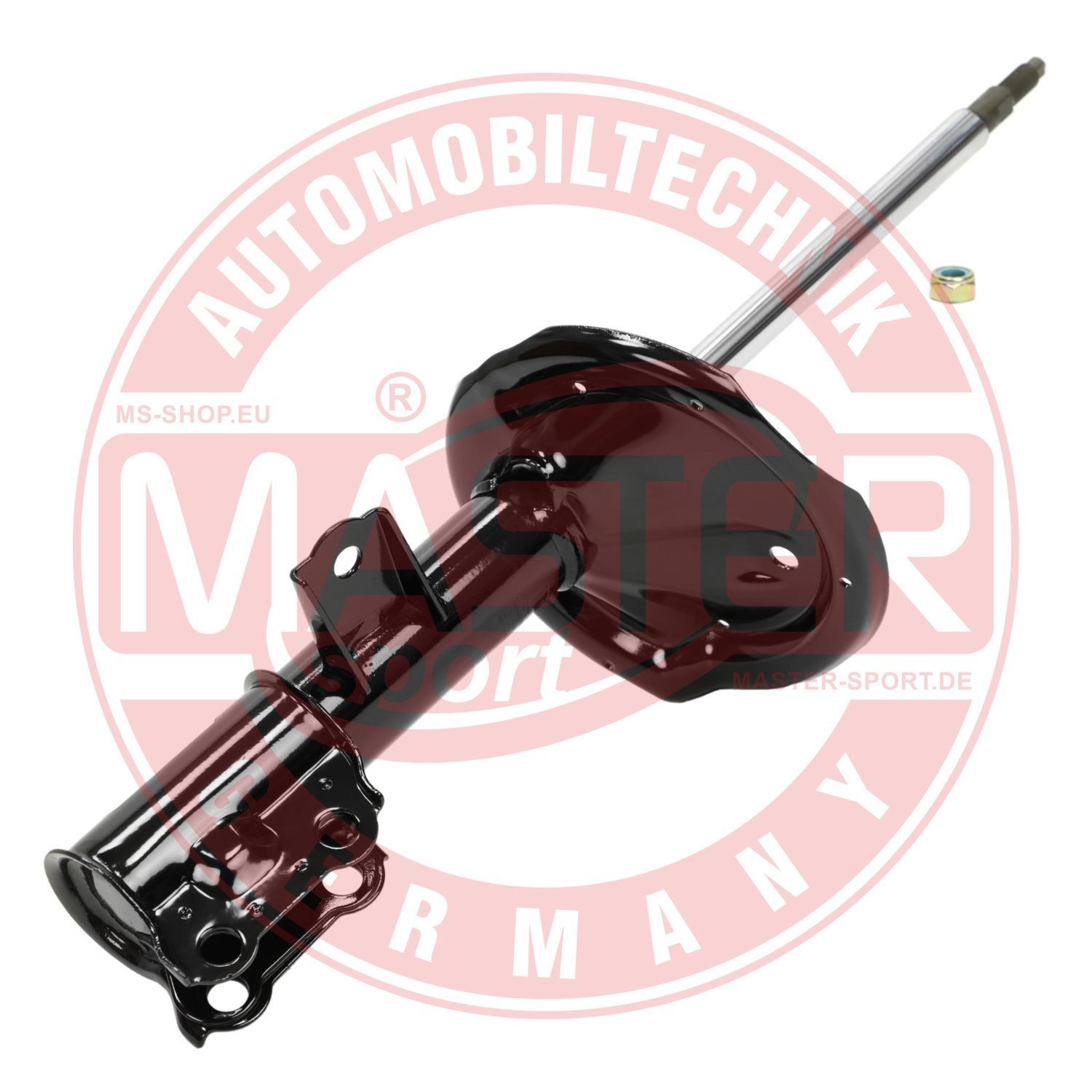 MASTER-SPORT BV163380221 Shock absorber Front Axle Right, Gas Pressure, Suspension Strut, Top pin
