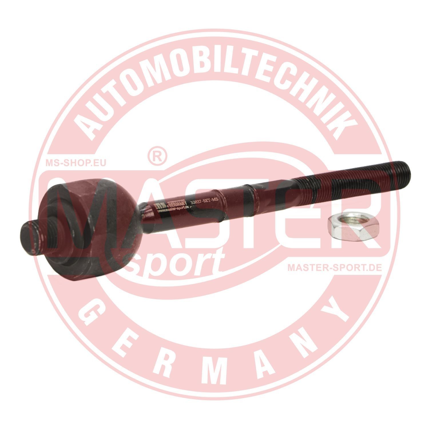 123383701 MASTER-SPORT Front Axle, M14x1,5, 208 mm, with nut Tie rod axle joint 33837-SET-MS buy