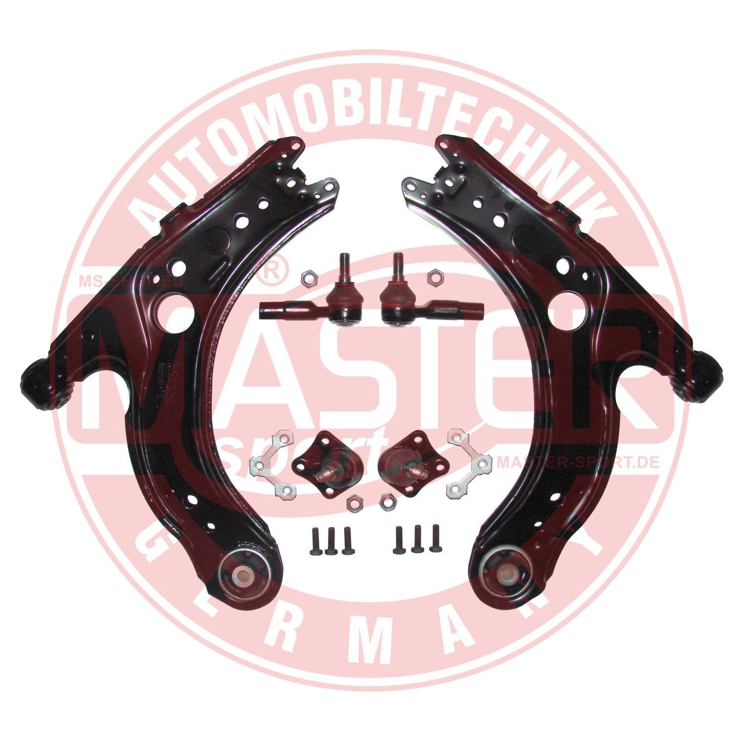36812/1-SET-MS MASTER-SPORT Control arm VW Front axle both sides, with accessories