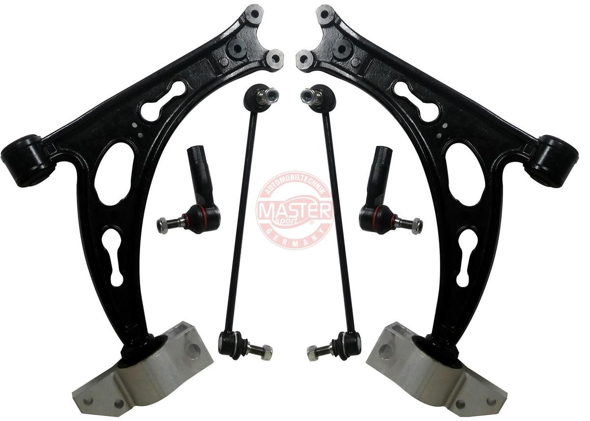 W100368650 MASTER-SPORT Front Axle, Front Axle Right, Front Axle Left, with accessories Control arm kit 36865-KIT-MS buy