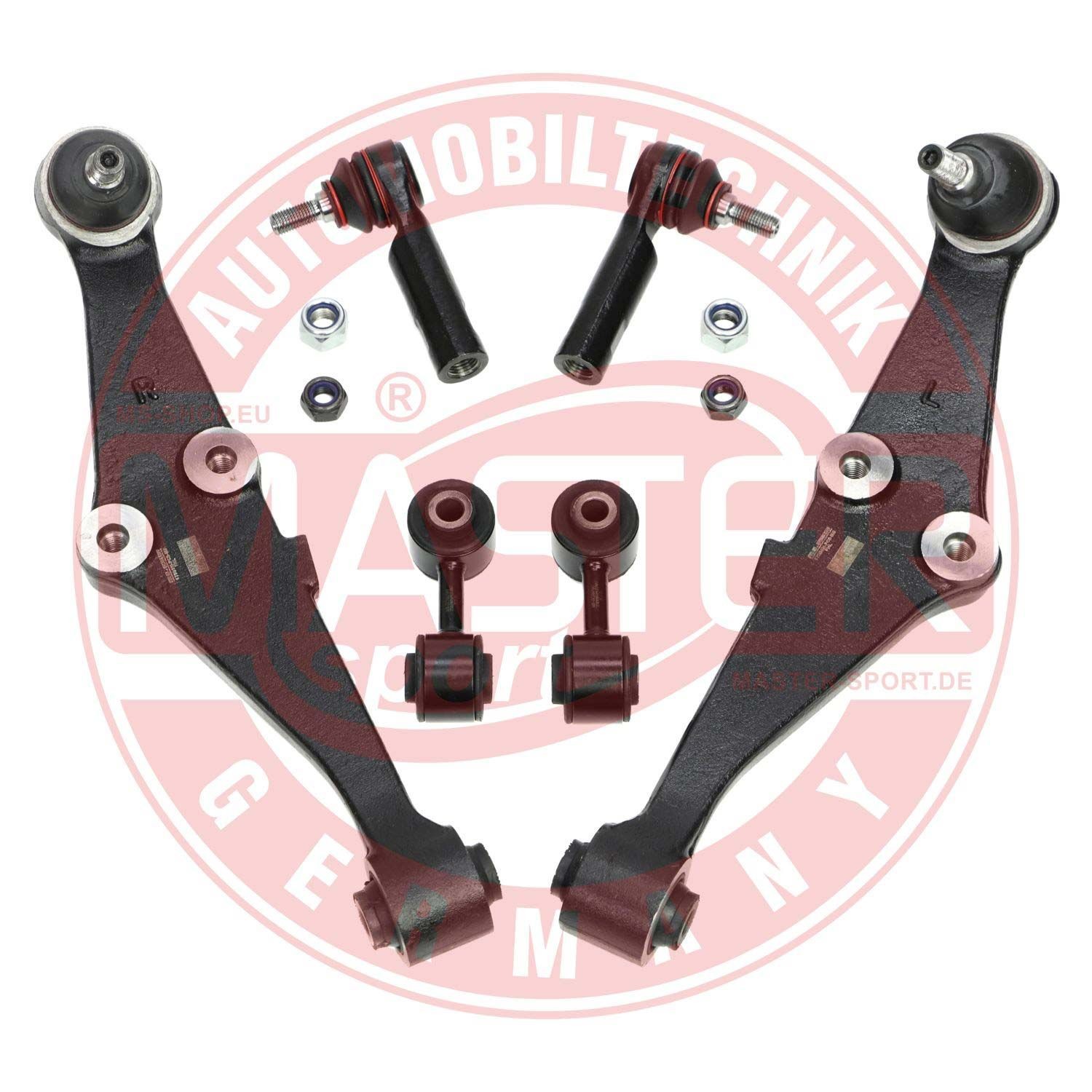 103687700 MASTER-SPORT Front Axle, Front Axle Right, Front Axle Left Control arm kit 36877-KIT-MS buy