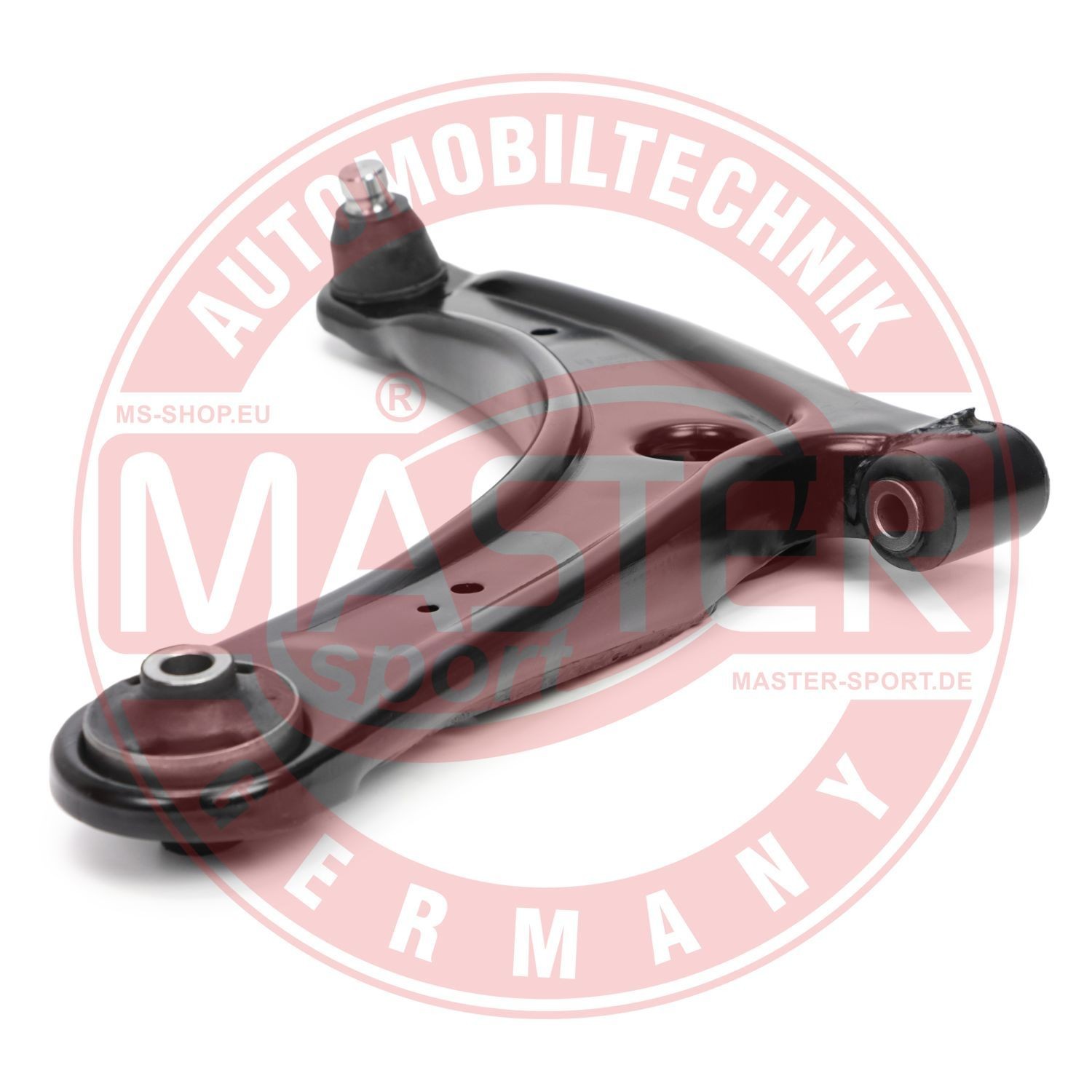38539-PCS-MS Suspension wishbone arm BV153853900 MASTER-SPORT Front Axle, Left, Control Arm, Sheet Steel, Cone Size: 20 mm