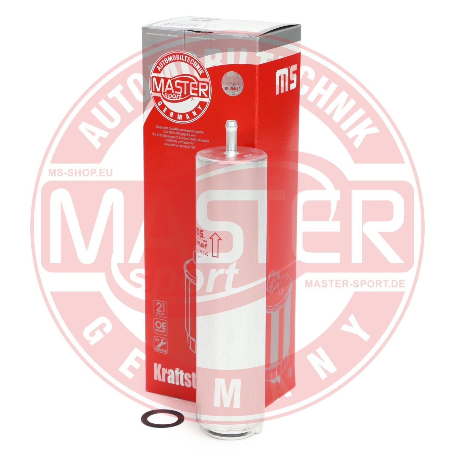 5002X-KF-PCS-MS Fuel filter HD430050020 MASTER-SPORT In-Line Filter, 9mm, with gaskets/seals