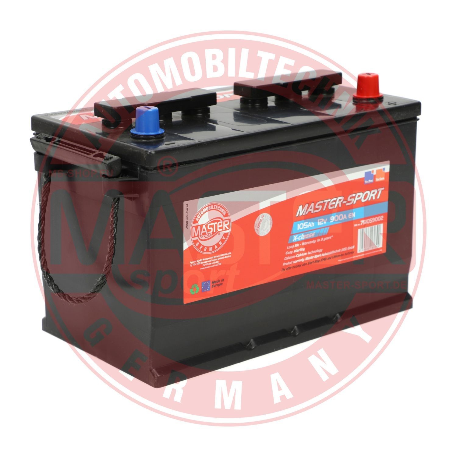 751059002 Stop start battery MASTER-SPORT AB751059002 review and test
