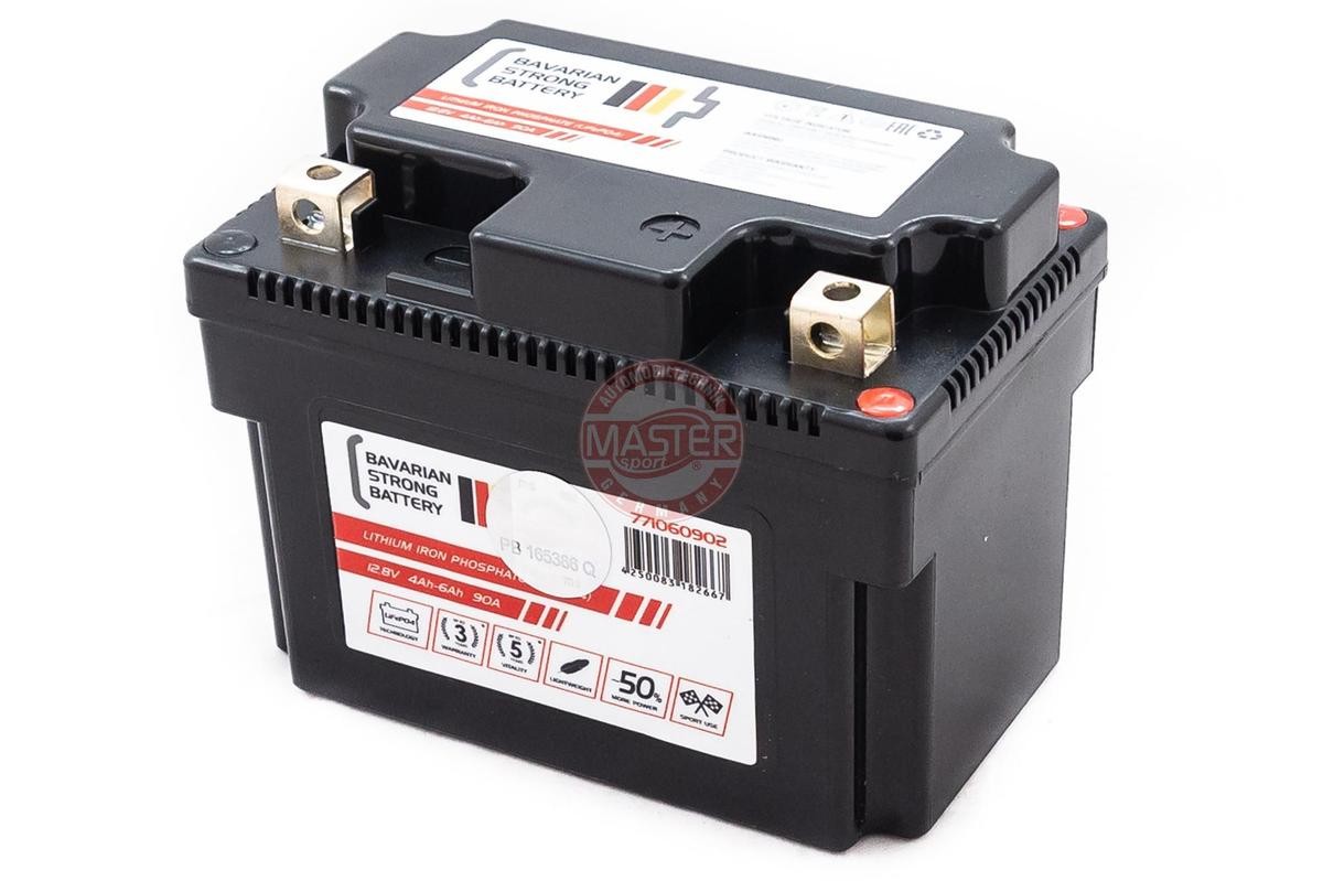 PEUGEOT BUXY Batterie 12V 6Ah Bleiakkumulator MASTER-SPORT 771060902