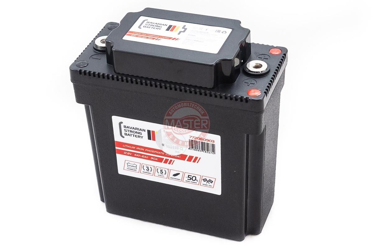 YAMAHA TZR Batterie 12V 6Ah Bleiakkumulator MASTER-SPORT 772060903