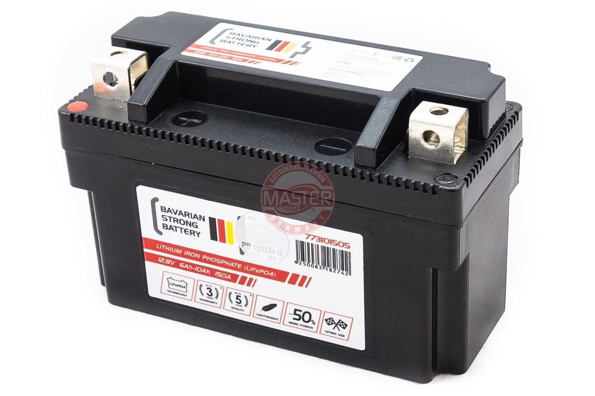 YAMAHA TMAX Batterie 12V 10Ah Bleiakkumulator MASTER-SPORT 773101505