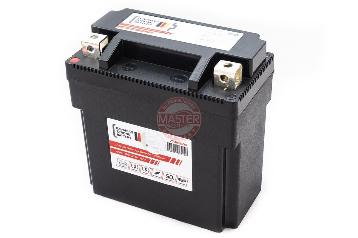 PEUGEOT LOOXOR Batterie 12V 10Ah Bleiakkumulator MASTER-SPORT 774101505