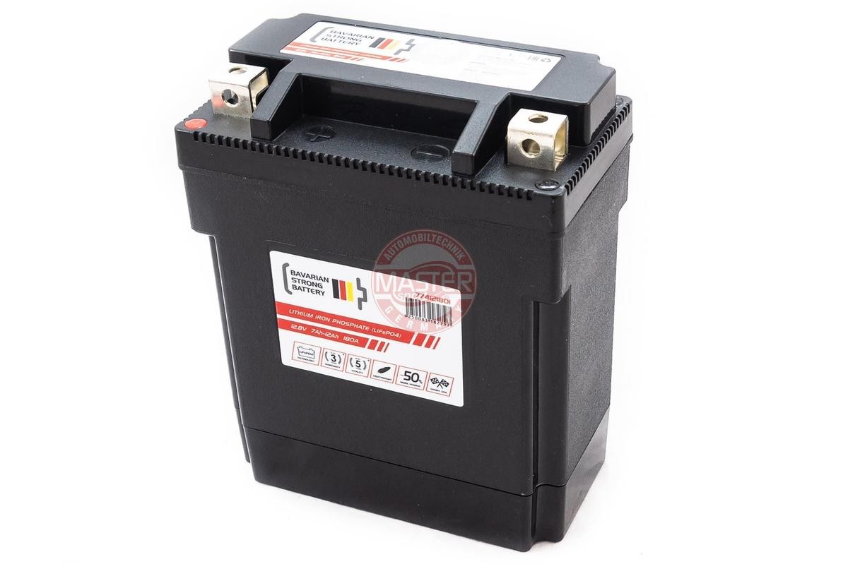 YAMAHA SR Batterie 12V 12Ah Bleiakkumulator MASTER-SPORT 774121801