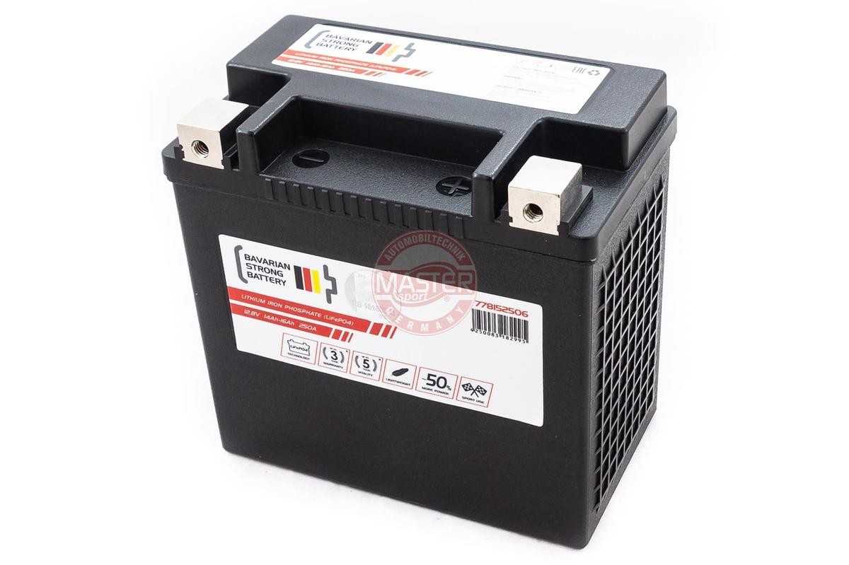 HARLEY-DAVIDSON SPORTSTER Batterie 12V 15Ah Bleiakkumulator MASTER-SPORT 778152506