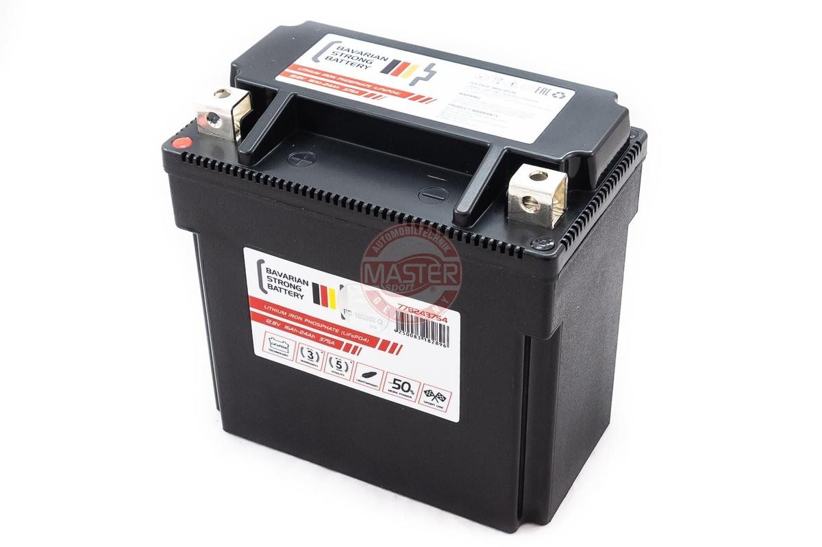 SUZUKI VS Batterie 12V 24Ah Lithium-Ferrum-Batterie (LiFePO4), Bleiakkumulator MASTER-SPORT 778243754
