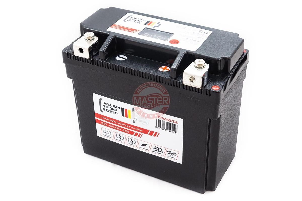 KAWASAKI GPZ Batterie 12V 24Ah Bleiakkumulator MASTER-SPORT 779243756