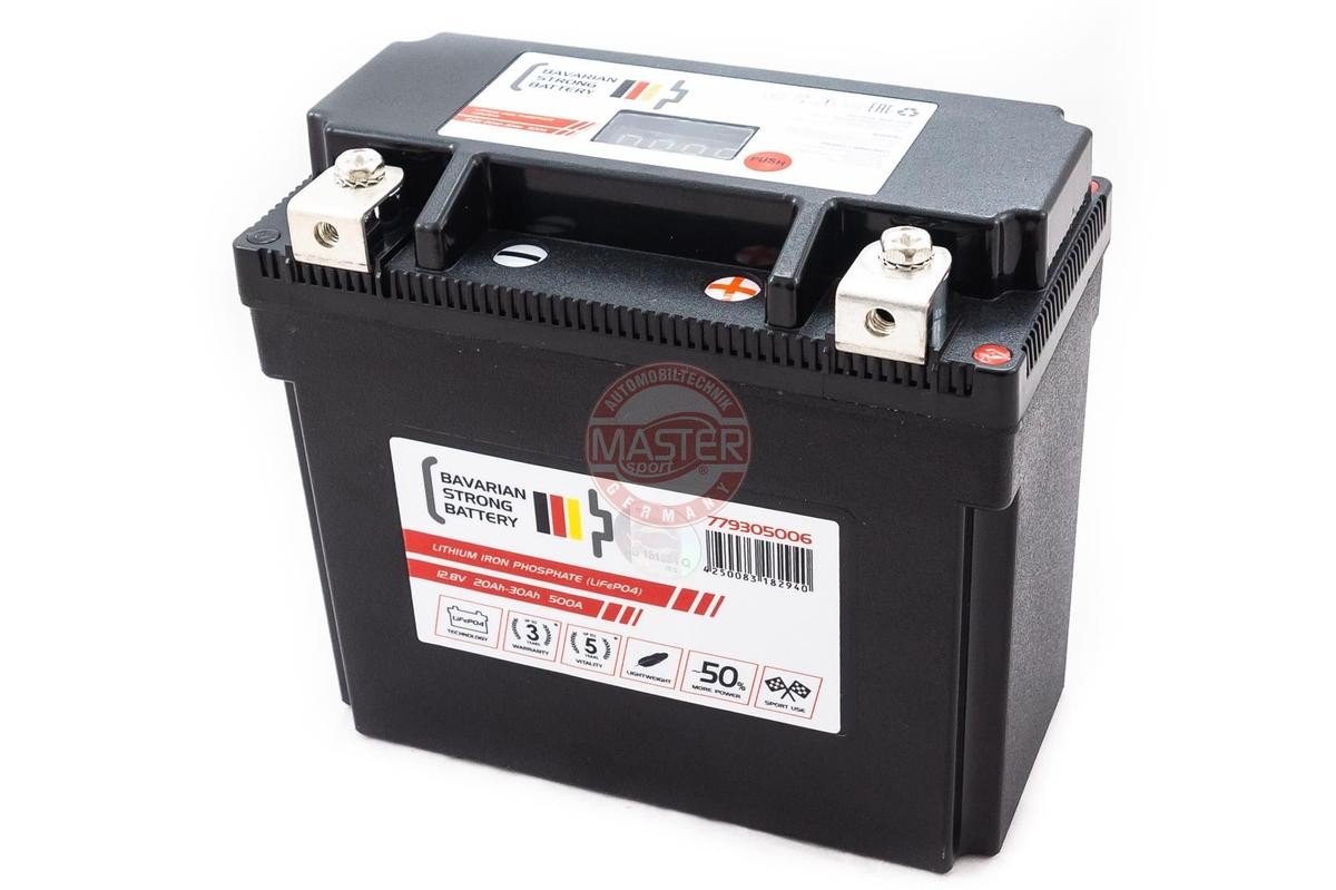 Motorrad MASTER-SPORT 12V 30Ah Bleiakkumulator Batterie 779305006 günstig kaufen
