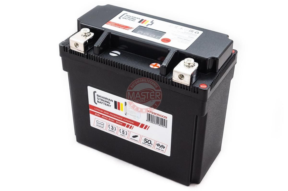 HARLEY-DAVIDSON ELECTRA GLIDE Batterie 12V 30Ah Bleiakkumulator MASTER-SPORT 779305009