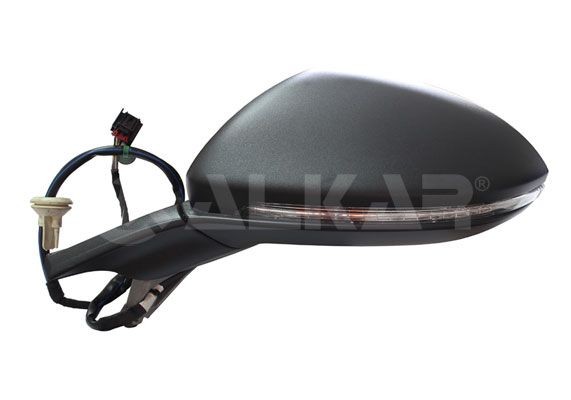 6145138 ALKAR Wing mirror Left, Electric, Heatable, Electronically  foldable, Aspherical, for left-hand drive vehicles for VW GOLF ▷ AUTODOC  price and review