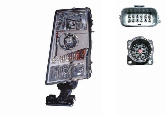 ALKAR links, H7/H7/H7, H7 Fahrzeugausstattung: für Fahrzeuge ohne Leuchtweitenregulierung (mechanisch) Hauptscheinwerfer 9811025 kaufen