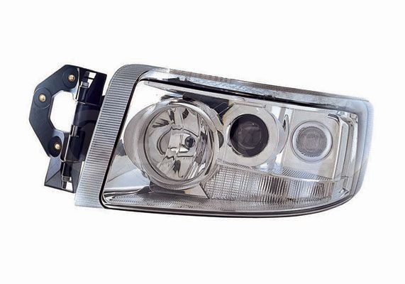 ALKAR Left, H1, W5W, H3, PY21W, H7, chrome, with front fog light Vehicle Equipment: for vehicles without headlight levelling(mechanical) Front lights 9851024 buy
