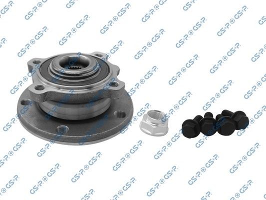 GSP 9326042K Wheel bearing kit with integrated ABS sensor, 143 mm