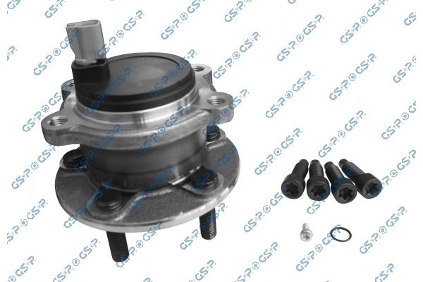 GSP 9400403K Wheel bearing kit with integrated ABS sensor, 136 mm