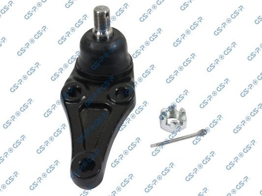GSP S080158 Ball Joint Lower Front Axle, Lower, Front axle both sides, 19,5mm, 127mm