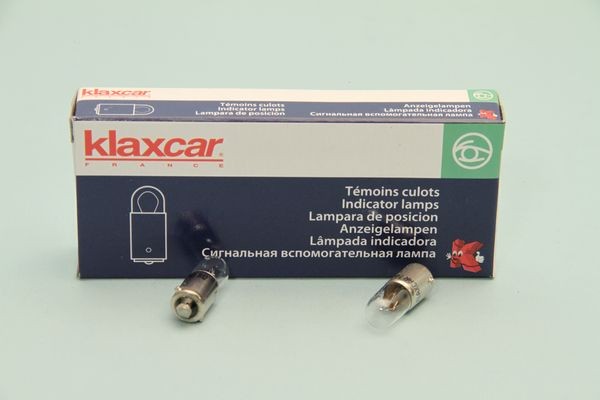 KLAXCAR FRANCE BA9s Bulb, indicator 12V 4W, T4W