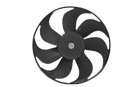 VAN WEZEL 5824745 Fan, radiator D1: 345 mm, 12V, with electric motor, without holder