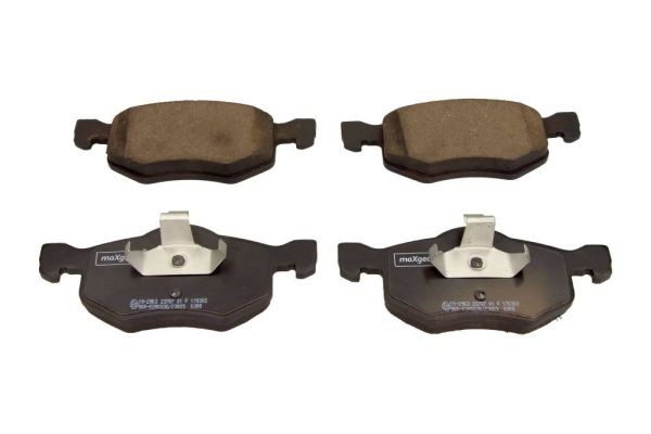 MAXGEAR not prepared for wear indicator Height: 66,2mm, Width: 156mm, Thickness: 18,3mm Brake pads 19-2963 buy