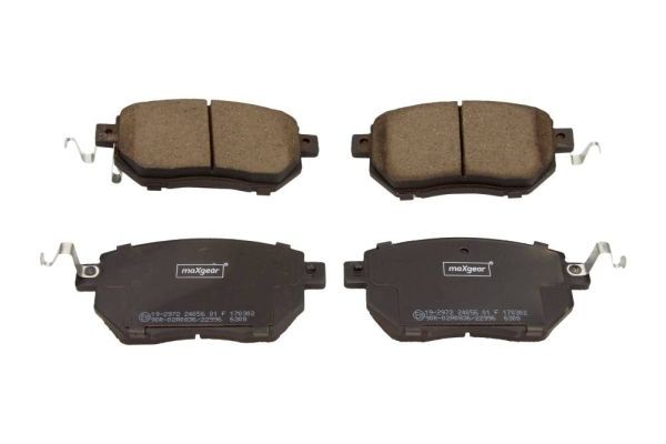 MAXGEAR with acoustic wear warning Height: 66mm, Width: 136mm, Thickness: 15,5mm Brake pads 19-2972 buy