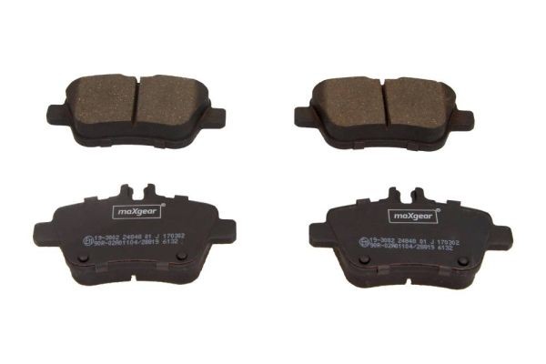 Original 19-3002 MAXGEAR Brake pads MERCEDES-BENZ