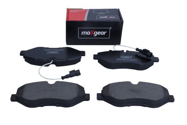MAXGEAR 19-3168 Brake pad set with integrated wear sensor, with brake caliper screws