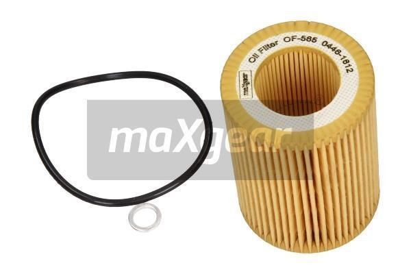 MAXGEAR OF-565 Engine oil filter with gaskets/seals, Filter Insert