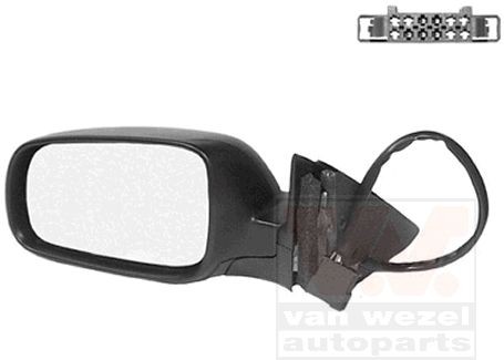 Volkswagen PASSAT Side mirror assembly 1296778 VAN WEZEL 5837807 online buy